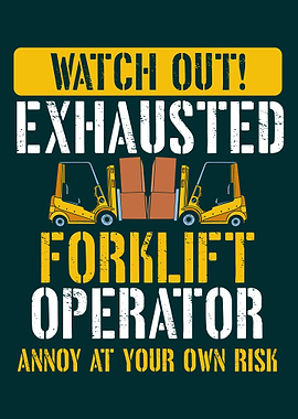 Funny Forklift Operator