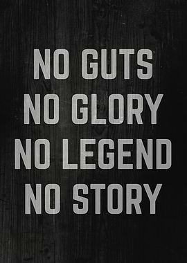 No Legend No Story