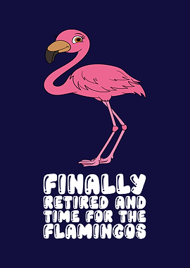 Funny Flamingo Graphic