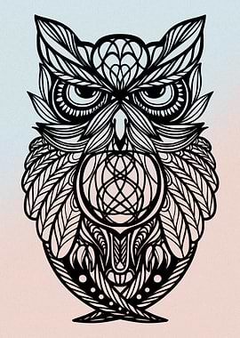 Owl Lovers Art 19