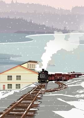 Locomotive Steam Train