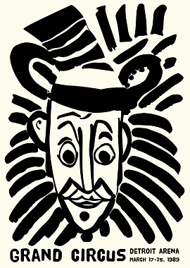 Detroit Circus Poster