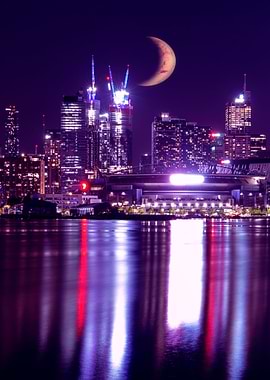 City Night Futuristic