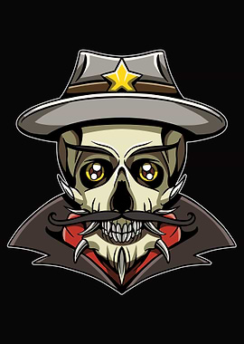 head skull sheriff