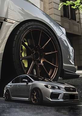grey subie