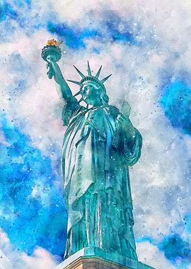 Statue of Liberty Paint