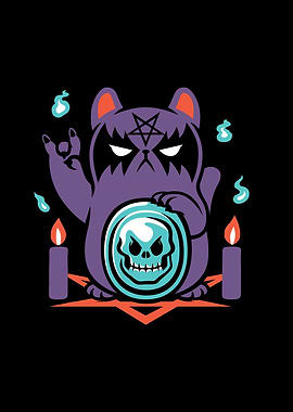 Bad Luck Satanic Cat
