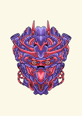 Cool of the robot hero