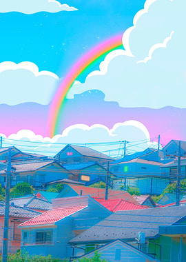 Rainbow town