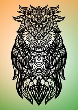 Owl Lovers Art 13
