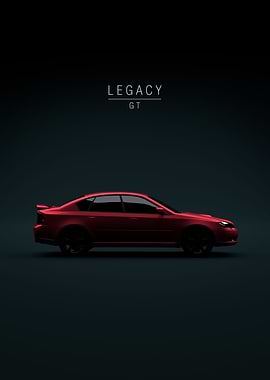 2005 Legacy GT Ruby Red