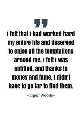 Tiger Woods quote