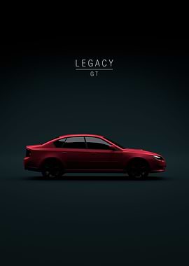 2008 Legacy GT Ruby Red