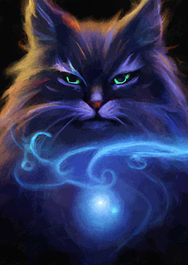 Magical cat
