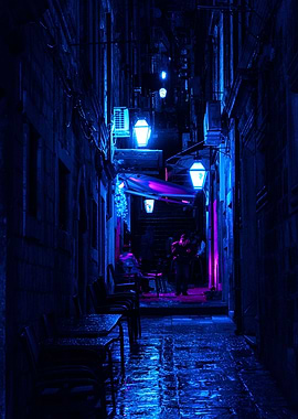 Blue light district