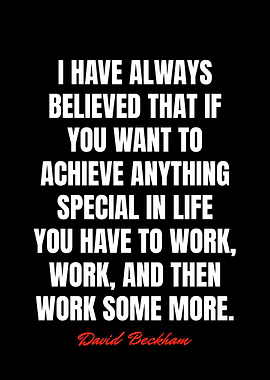 David Beckham Quotes