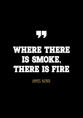 James Bond quote