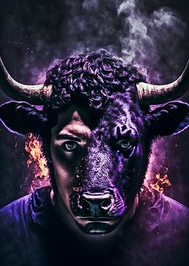 Purple bull boy