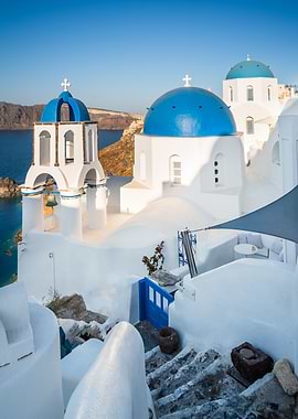 Oia town Santorini Greece
