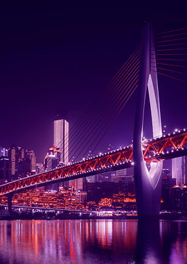 City Night Futuristic