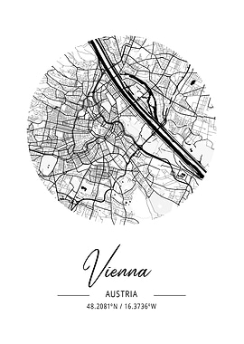 Vienna City Map