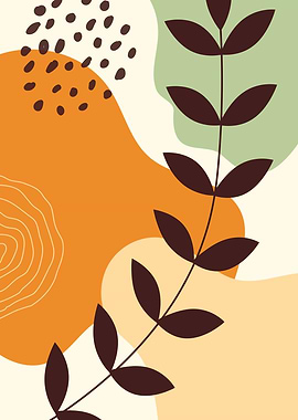 Botanical Abstract shapes