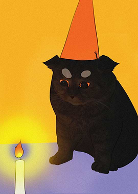 birthday cat