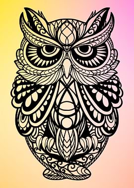 Owl Lovers Art 24