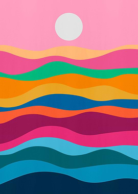 Colorful landscape 04