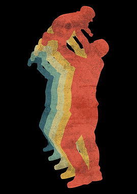 Dad Playing With Toddler