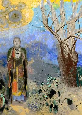 Odilon Redon Buddha 1907
