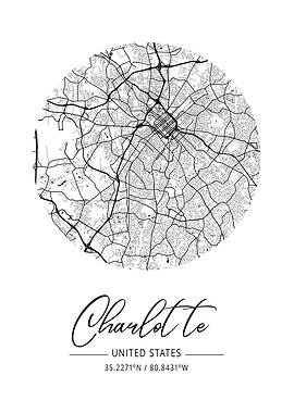Charlotte City Map