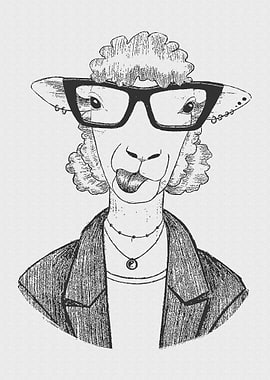 Vintage Sketch Animal