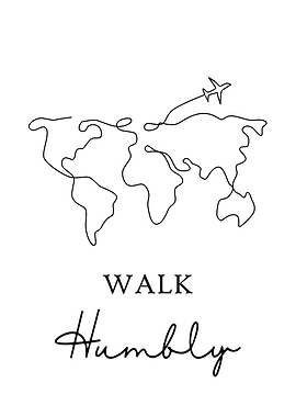 Walk Humbly Office Posters