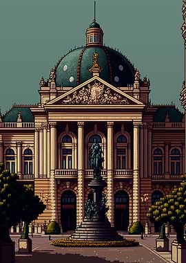 Vienna Pixel art