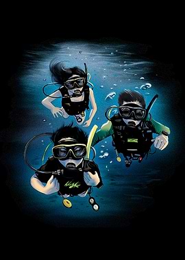 Scuba divers