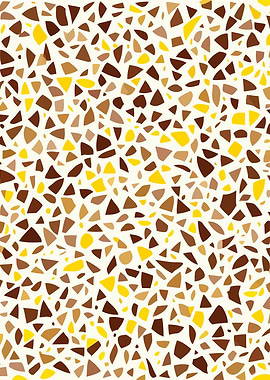 Yellow Brown Terrazzo