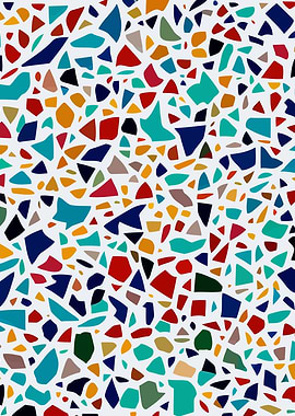 Flat Broken Terrazzo