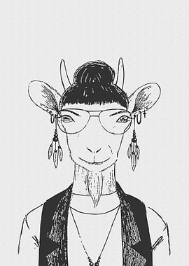 Vintage Sketch Animal