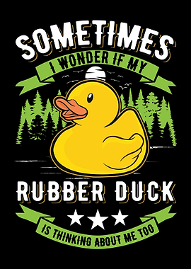 Rubber Duck Lover Bath Duc