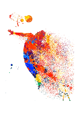 Volleyball Girl Player