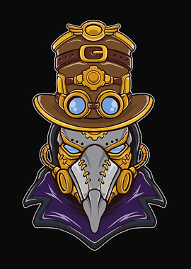 Doctor plague steampunk