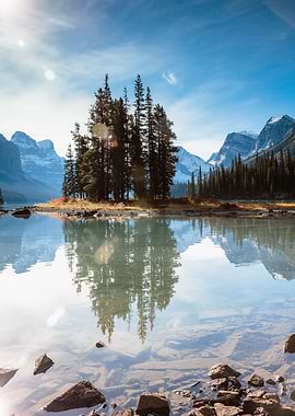Spirit Island Maligne lake