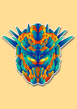 Gradient gradient cyborg