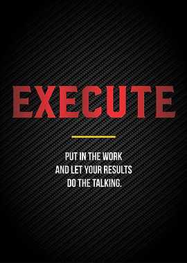 Execute inspiration text