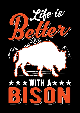 Bison American Buffalo
