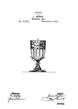 Retro Goblet Cup Patent