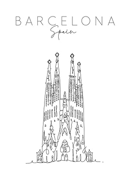 Barcelona pen line style