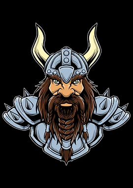 bearded dwarf halfbody