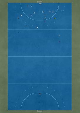 Field Hockey Illustration